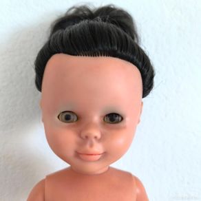 Bambole Nancy e Lucas: Nancy geisha años 70 japonesa morena ojos miel iris margarita famosa